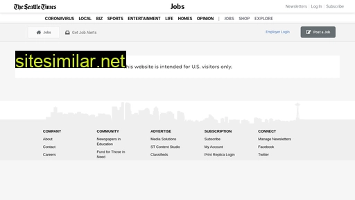 jobs.seattletimes.com alternative sites