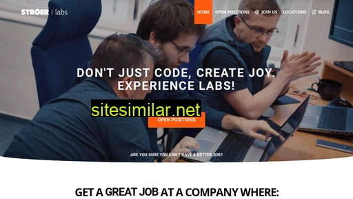 jobs.stroeer-labs.com alternative sites