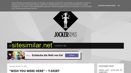 jockersims.blogspot.com alternative sites