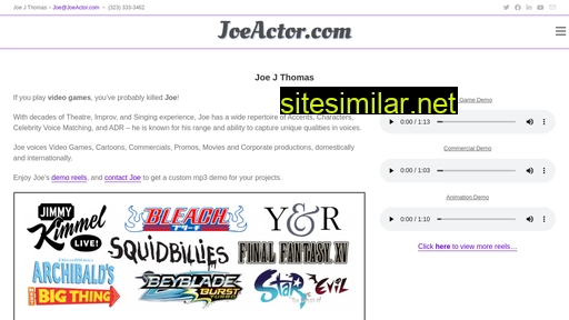 joeactor.com alternative sites