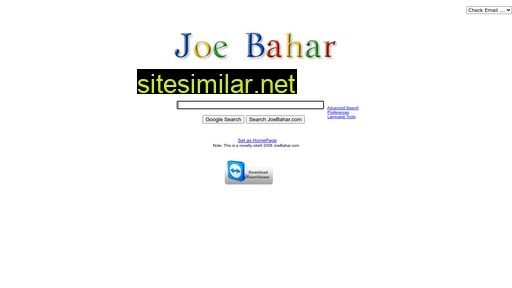 joebahar.com alternative sites