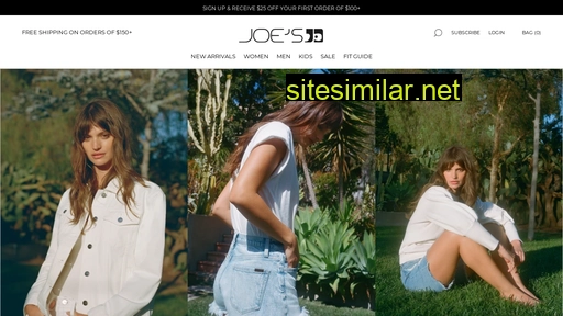 joesjeans.com alternative sites