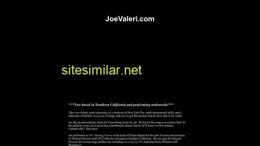 joevaleri.com alternative sites