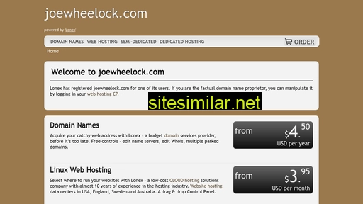 Joewheelock similar sites