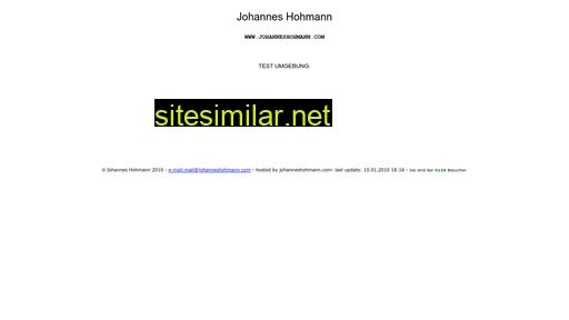 Johanneshohmann similar sites