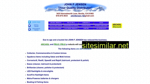 johnfjensen.com alternative sites