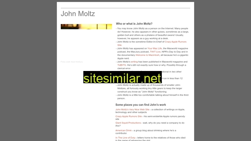 Johnmoltz similar sites