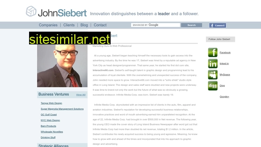 johnsiebert.com alternative sites