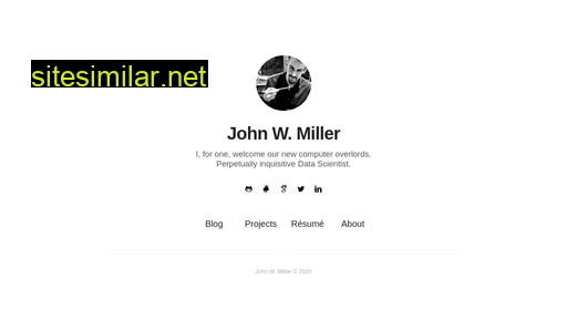 johnwmillr.com alternative sites