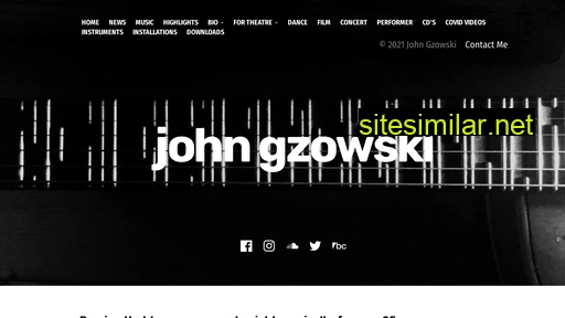 Johngzowski similar sites