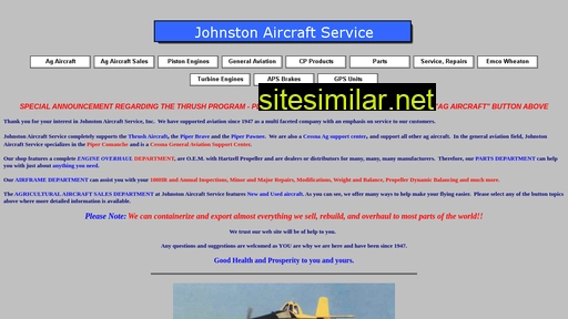 johnstonaircraft.com alternative sites