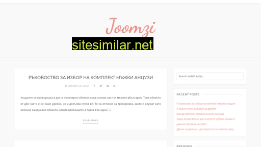 Joomzi similar sites