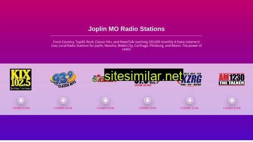 Joplinradio similar sites