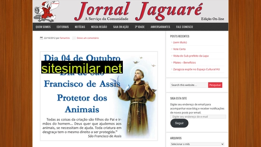 Jornaljaguare similar sites