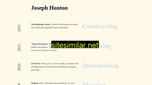 joseph-honton.com alternative sites