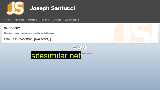 Josephsantucci similar sites