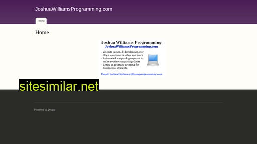 joshuawilliamsprogramming.com alternative sites