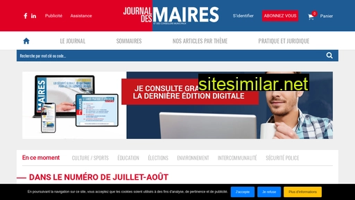 Journaldesmaires similar sites
