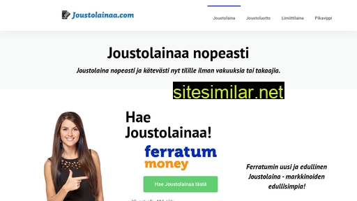 joustolainaa.com alternative sites