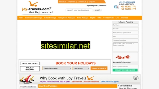 joy-travels.com alternative sites