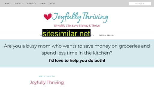 joyfullythriving.com alternative sites