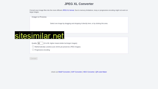 Jpegxl-converter similar sites