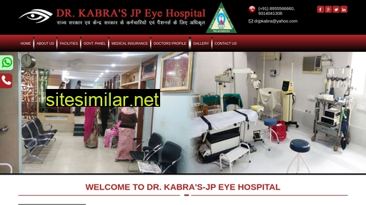 jpkabraeyehospital.com alternative sites