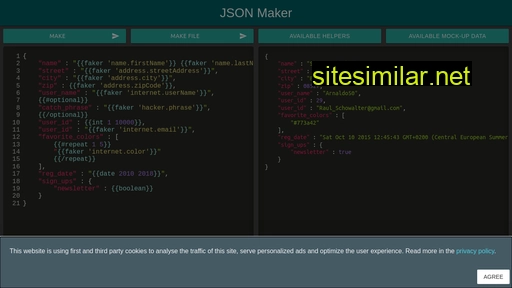json-maker.com alternative sites