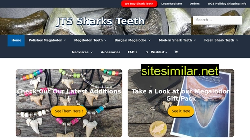 jtssharksteeth.com alternative sites