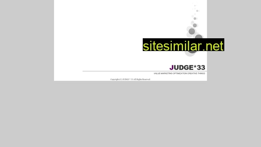 Judge33 similar sites