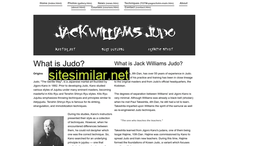 judojackwilliams.com alternative sites