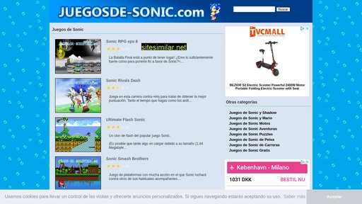 juegosde-sonic.com alternative sites