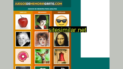 juegosdememoriagratis.com alternative sites
