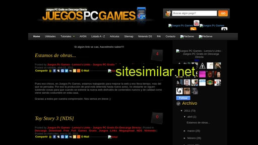 Juegospcgamess similar sites