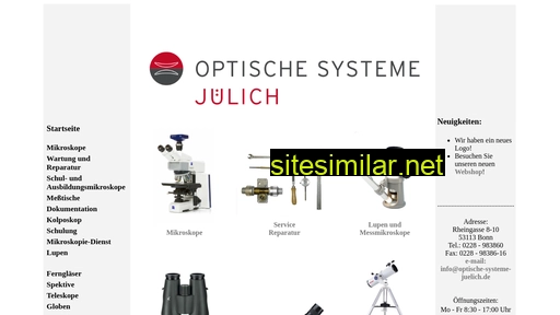 juelich-bonn.com alternative sites