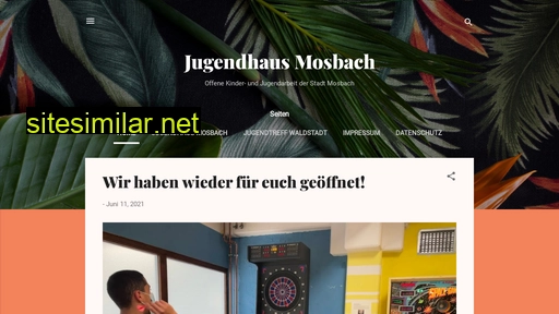 Jugendhaus-mosbach similar sites