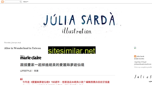 juliasarda.blogspot.com alternative sites