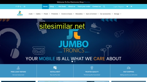 jumbo-tronics.com alternative sites