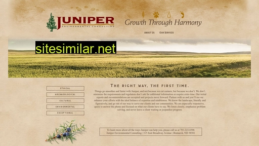 juniperenvironmental.com alternative sites