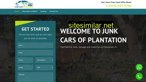 junkcarsplantation.com alternative sites