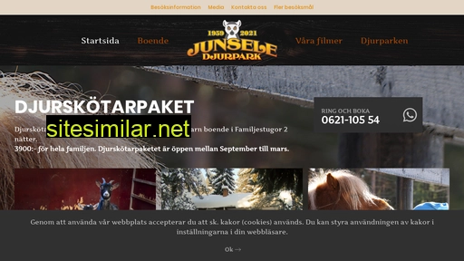 junseledjurpark.com alternative sites