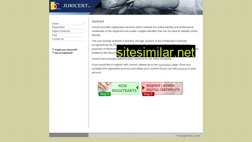 juricert.com alternative sites