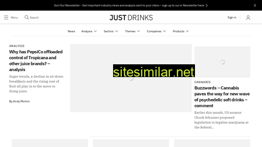 Just-drinks similar sites