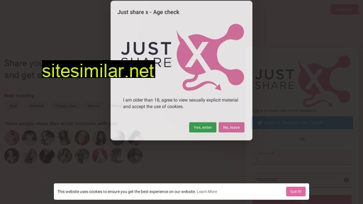 justsharex.com alternative sites