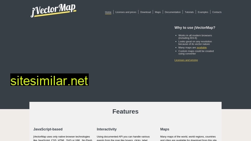 jvectormap.com alternative sites