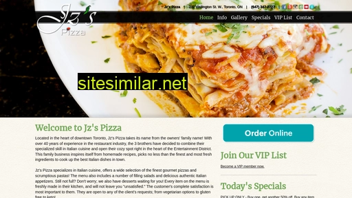 jzspizza.com alternative sites