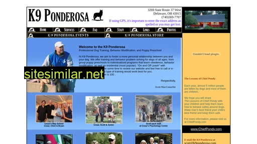 k9ponderosa.com alternative sites