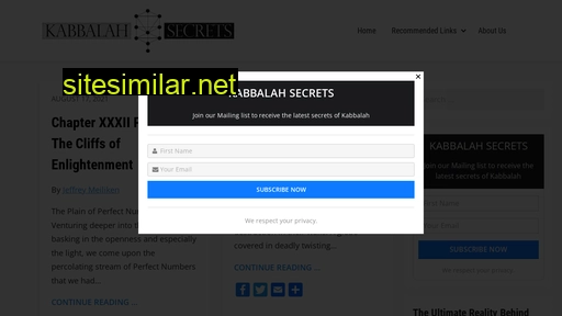 kabbalahsecrets.com alternative sites