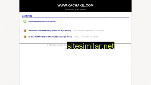 kachakil.com alternative sites