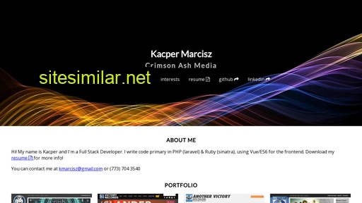 kacpermarcisz.com alternative sites